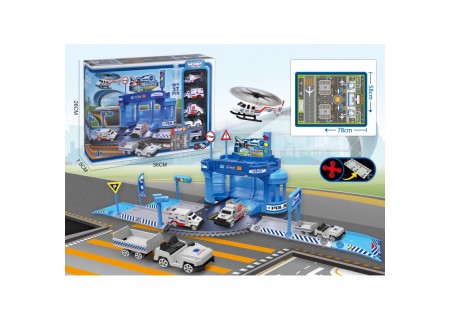 WOOPIE 56409 Parking z Autami i Lądowiskiem 37el.