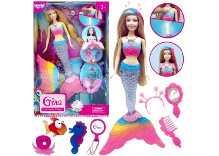 WOOPIE 56829 Lalka Gina Syrenka