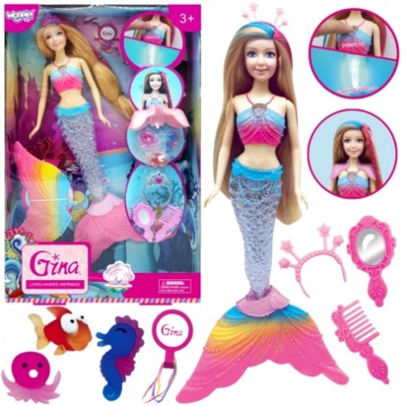 WOOPIE 56829 Lalka Gina Syrenka