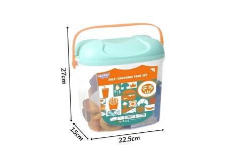 WOOPIE 56980 Zestaw Artykułów Spożywczych Koszyk