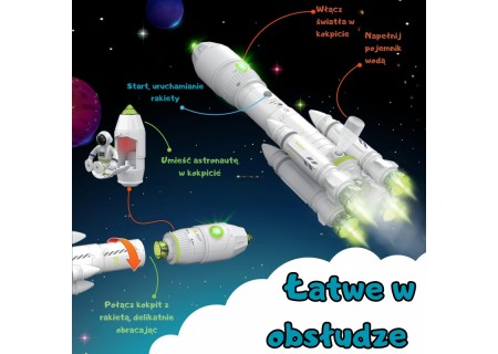 WOOPIE 57109 Rakieta Kosmiczna