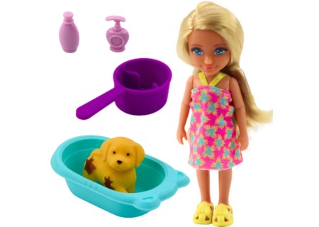 WOOPIE 57635 Royal laleczka z Pieskiem wanna i akcesoriami