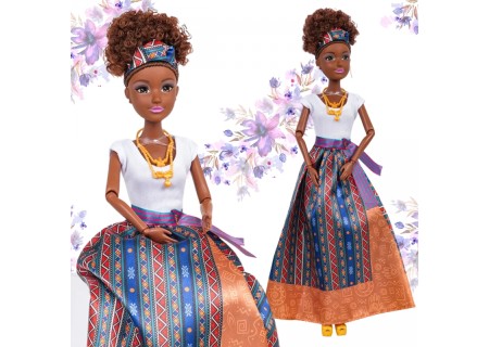 WOOPIE 57994 Royal  Lalka Lili Mulatka