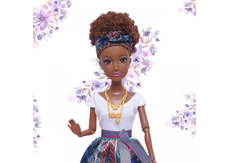 WOOPIE 57994 Royal  Lalka Lili Mulatka