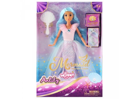 WOOPIE 58021  Royal Lalka Lili - Syrenka z Akcesoriami