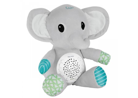 WOOPIE 58083 Przytulanka Słonik z Projektorem