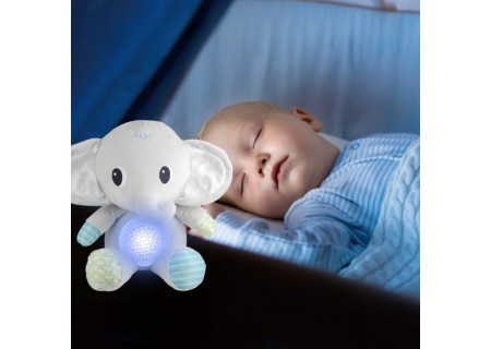 WOOPIE 58083 Przytulanka Słonik z Projektorem