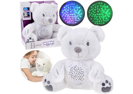 WOOPIE 58090 Przytulanka Miś z Projektorem