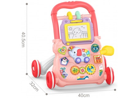 WOOPIE BABY 47559 Interaktywny chodzik+znikopis