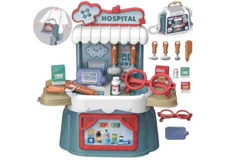 WOOPIE44800 Zestaw Małego Lekarza Walizka 3w1