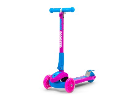 MILLY MALLY 2691 Hulajnoga SCOOTER Magic Pink-Blue