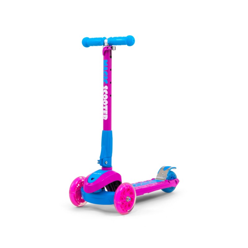 MILLY MALLY 2691 Hulajnoga SCOOTER Magic Pink-Blue