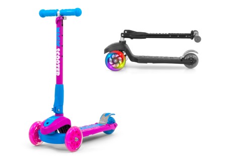 MILLY MALLY 2691 Hulajnoga SCOOTER Magic Pink-Blue