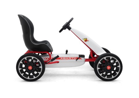 MILLY MALLY 3172 Gokart na pedały Abarth White