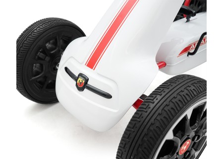 MILLY MALLY 3172 Gokart na pedały Abarth White
