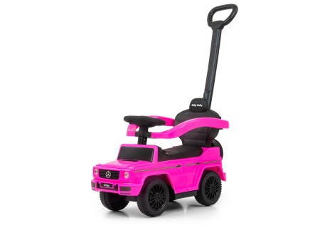 MILLY MALLY 3692 Pojazd z rączką Mercedes G350d pink