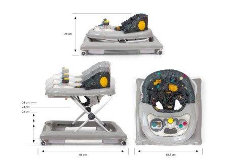 MILLY MALLY 3758 Chodzik dla dziecka Patrol Cosmos