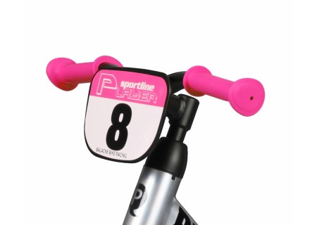 MILLY MALLY 4100 Qplay Rowerek biegowy Player pink