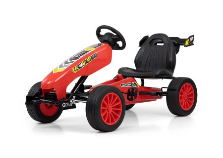 MILLY MALLY 4270 Gokart na pedały Rocket Red