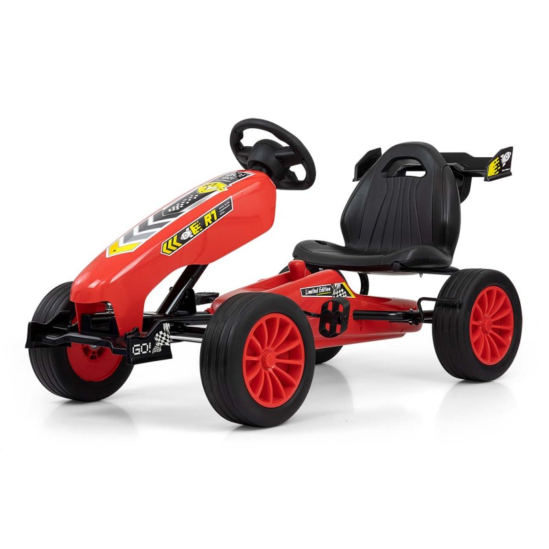MILLY MALLY 4270 Gokart na pedały Rocket Red