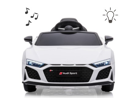 MILLY MALLY 5727 Pojazd na akumulator Audi R8 Spyder White