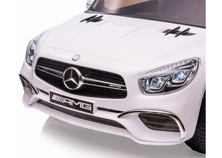 MILLY MALLY 5732 Pojazd na akumulator Mercedes -Benz SL65 AMG White