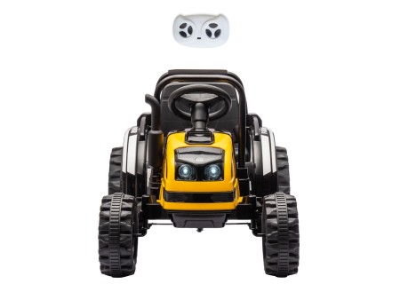 MILLY MALLY 5740 Pojazd na akumulator Traktor z przyczepą Farmer Yellow