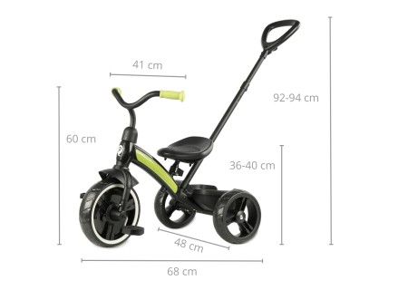 MILLY MALLY 5787 Qplay Rowerek trójkołowy Elite Plus new green