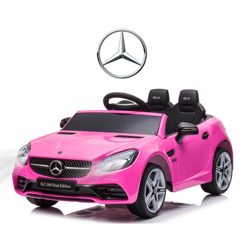 MILLY MALLY 5911 Pojazd na akumulator Mercedes Benz SLC Pink