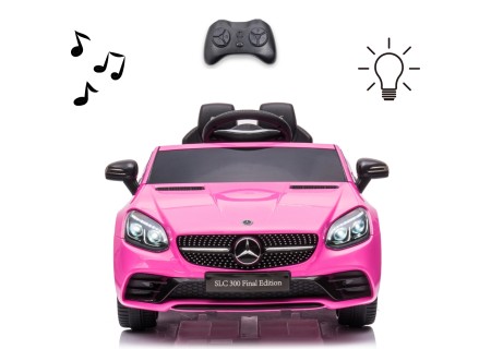 MILLY MALLY 5911 Pojazd na akumulator Mercedes Benz SLC Pink