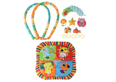 MILLY MALLY 6098 TinyMini JL624-1D Mata edukacyjna Kolorowe zwierzątka