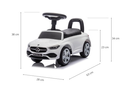 MILLY MALLY 6101 Pojazd Mercedes C-Class S White