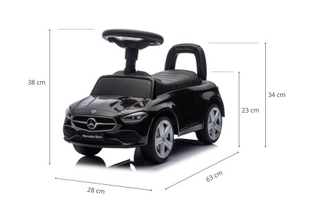 MILLY MALLY 6103 Pojazd Mercedes C-Class S Black