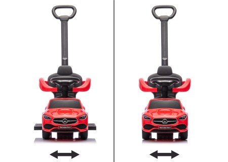 MILLY MALLY 6104 Pojazd z rączką Mercedes C-Class Red