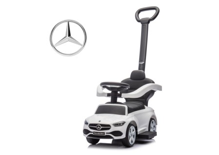 MILLY MALLY 6105 Pojazd z rączką Mercedes C-Class White