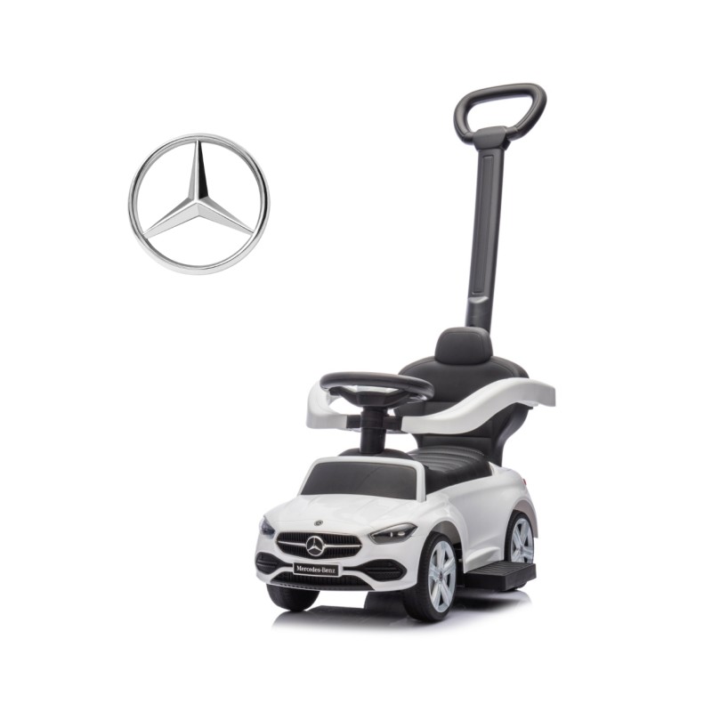 MILLY MALLY 6105 Pojazd z rączką Mercedes C-Class White