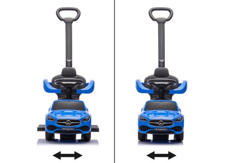 MILLY MALLY 6106 Pojazd z rączką Mercedes C-Class Blue