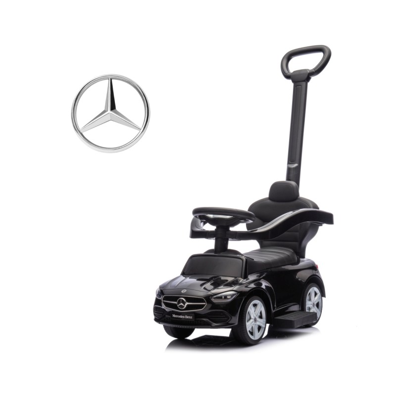 MILLY MALLY 6107 Pojazd z rączką Mercedes C-Class Black