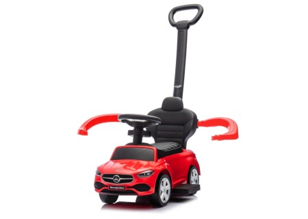 MILLY MALLY 6108 Pojazd z rączką Mercedes C-Class Deluxe Red