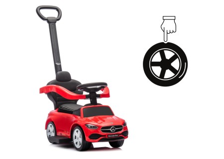 MILLY MALLY 6108 Pojazd z rączką Mercedes C-Class Deluxe Red