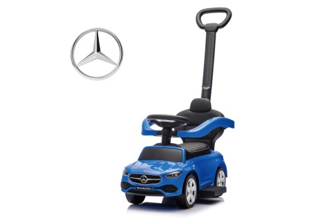 MILLY MALLY 6110 Pojazd z rączką Mercedes C-Class Deluxe Blue