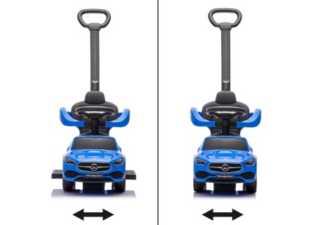 MILLY MALLY 6110 Pojazd z rączką Mercedes C-Class Deluxe Blue