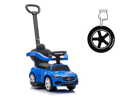 MILLY MALLY 6110 Pojazd z rączką Mercedes C-Class Deluxe Blue