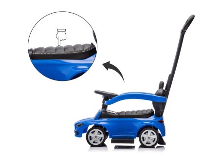 MILLY MALLY 6110 Pojazd z rączką Mercedes C-Class Deluxe Blue