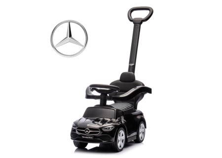 MILLY MALLY 6111 Pojazd z rączką Mercedes C-Class Deluxe Black