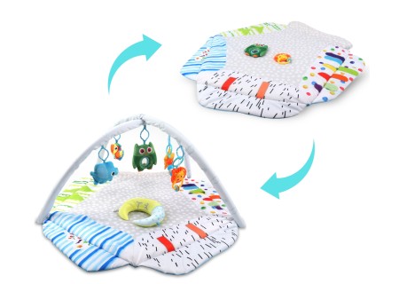 MILLY MALLY 6143 TinyMini JL633-1A Mata edukacyjna 2w1 Świat Maluszka