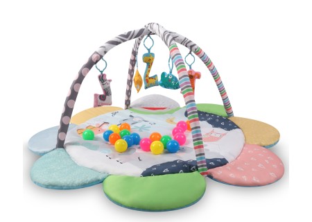 MILLY MALLY 6144 TinyMini JL639-2A Mata edukacyjna 2w1 Kwiat Zoo