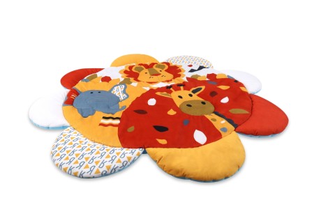 MILLY MALLY 6145 TinyMini JL639-2B Mata edukacyjna 2w1 Kwiat Safari