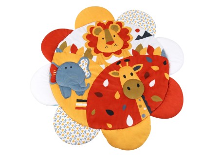 MILLY MALLY 6145 TinyMini JL639-2B Mata edukacyjna 2w1 Kwiat Safari