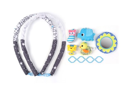 MILLY MALLY 6146 TinyMini JL652-1A Mata edukacyjna 2w1 Kojec z piłeczkami